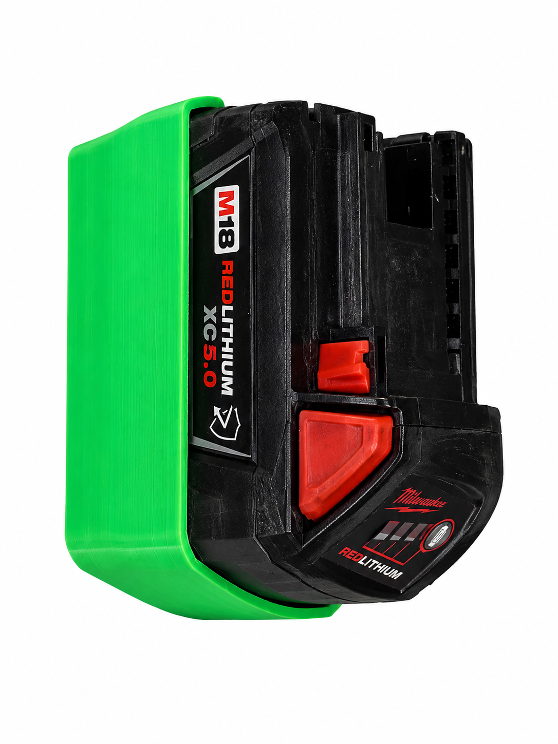 M18 Magnetic Battery Base™ | Non-Marring TPU & Industrial Magnets