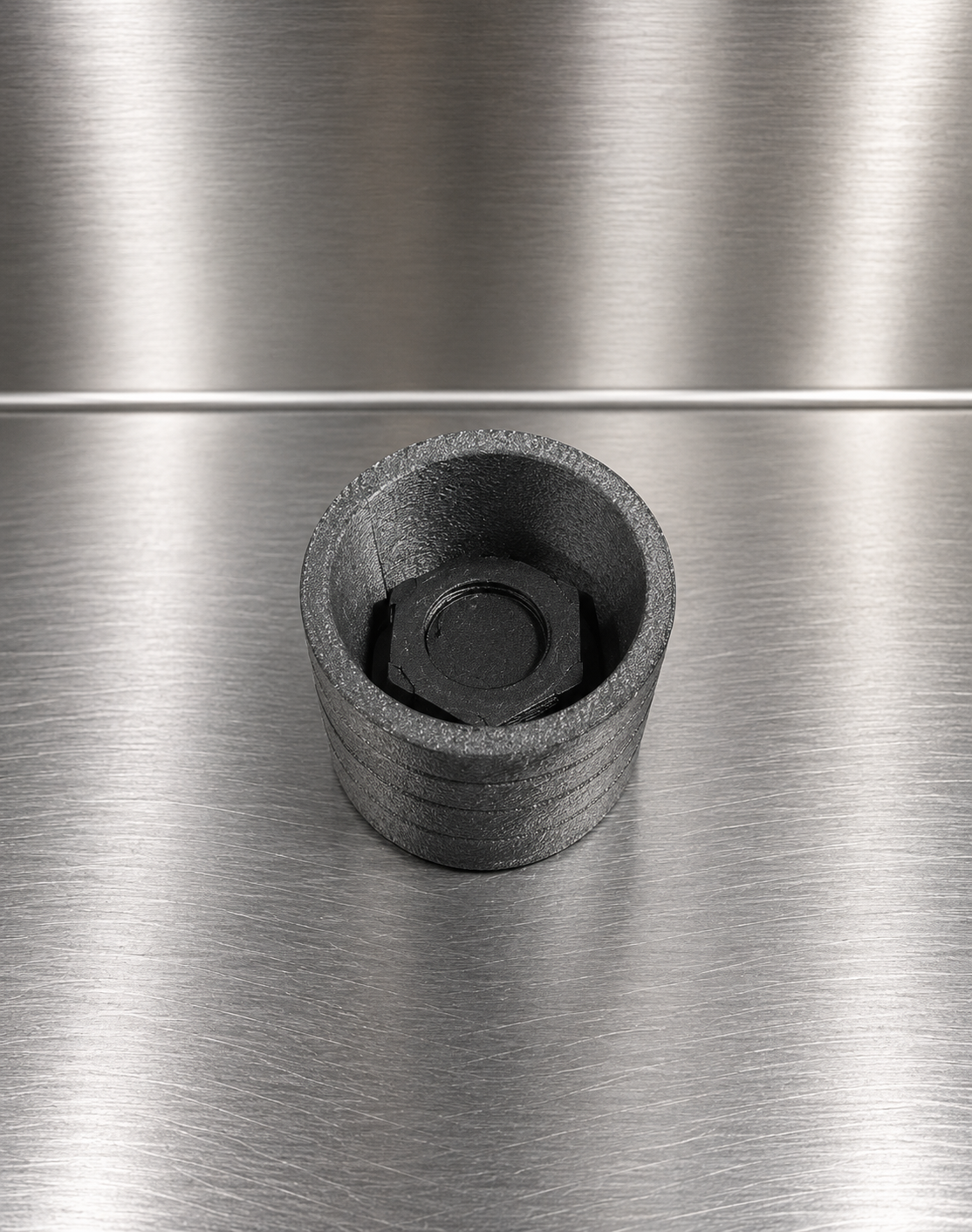 Kaizen Forge Seal Installer Kit closeup of precision-machined driver face